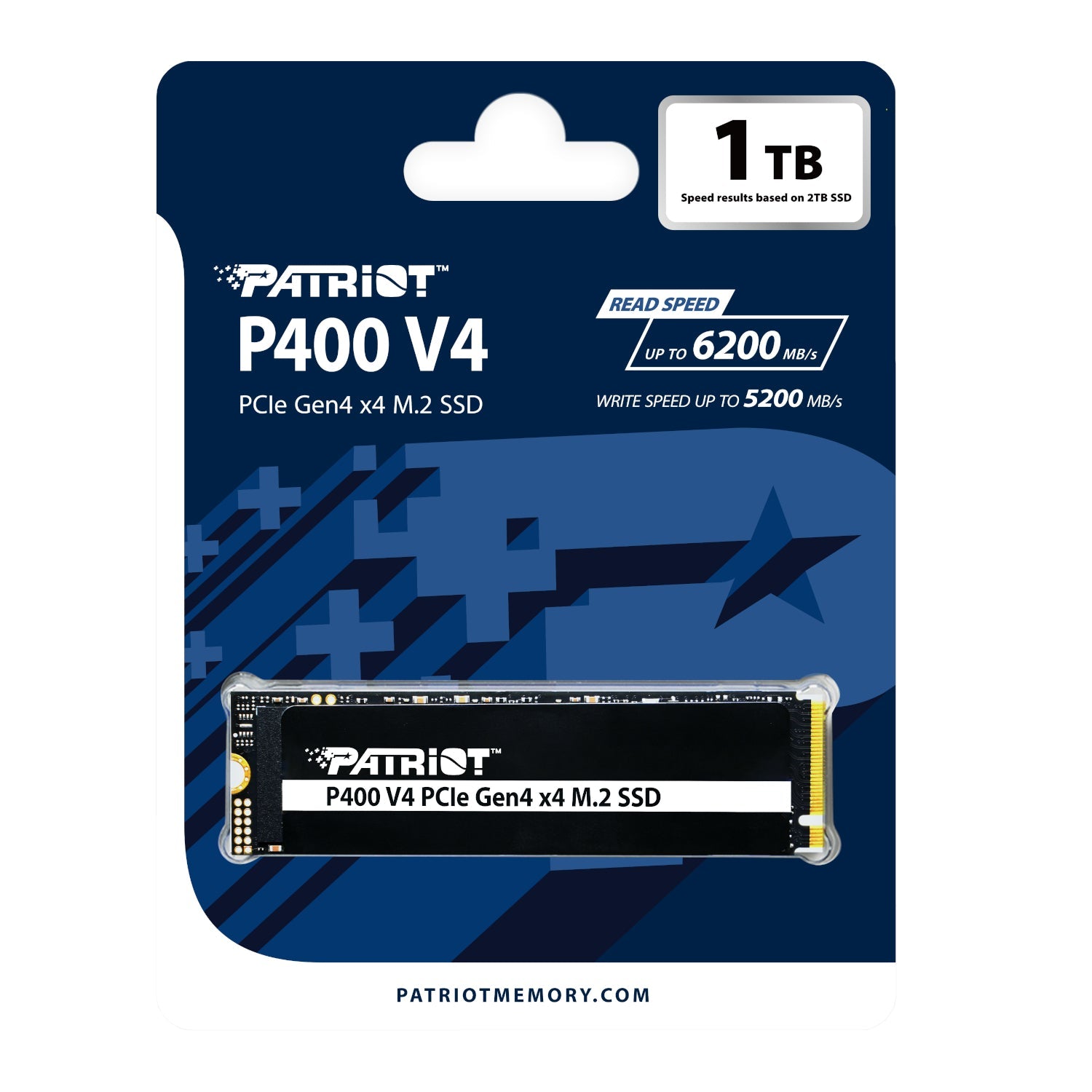 Patriot P400 V4 PCIe Gen4 x4 1TB M.2 2280 NVMe SSD | dynacor.co.za