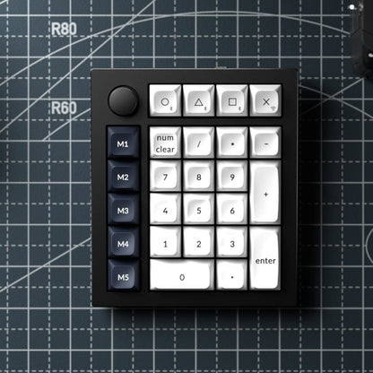Keychron Q0 Max QMK Gateron Jupiter Red RGB Wireless Custom Number Pad Carbon Black | dynacor.co.za