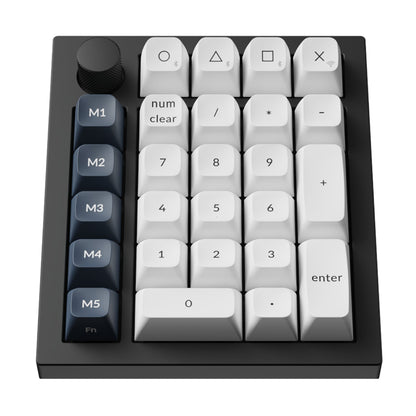 Keychron Q0 Max QMK Gateron Jupiter Banana RGB Wireless Custom Number Pad Shell White | dynacor.co.za