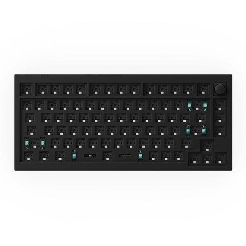 Keychron Q1 75% Barebone RGB Wired Keyboard - Black | dynacor.co.za
