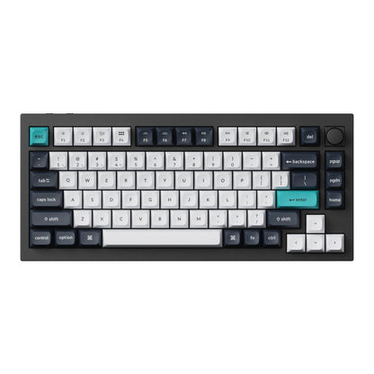 Keychron Q1 Max QMK/VIA RGB Wireless Custom Mechanical Keyboard (Gateron RED Switches) - Black | dynacor.co.za