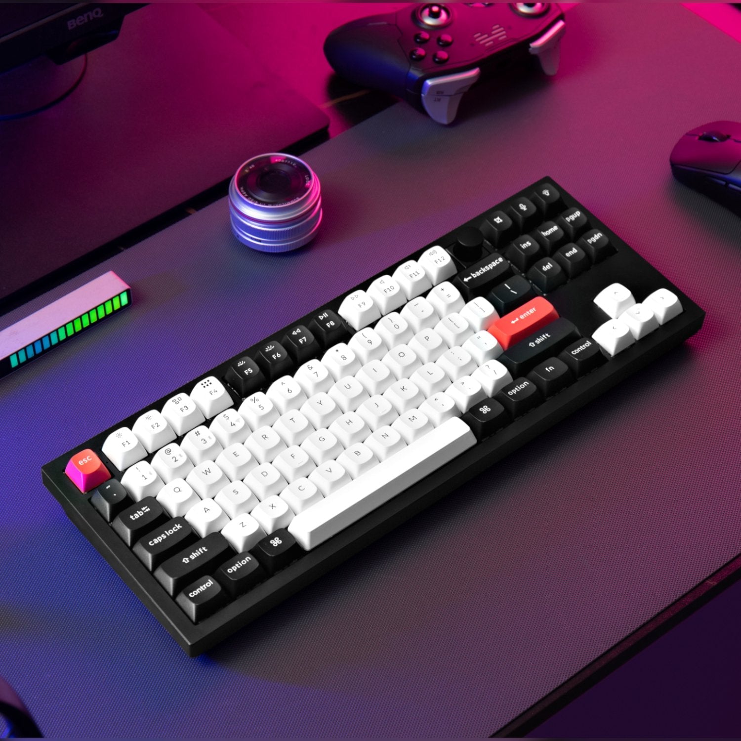Keychron Q3 HE QMK 80% Wireless Custom Mechanical Keyboard (Nebula Switch) – Carbon Black | dynacor.co.za
