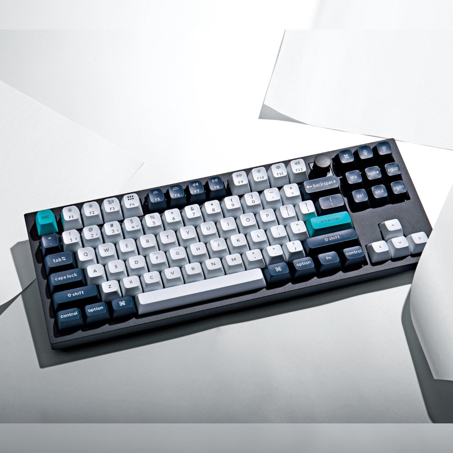Keychron Q3 Max QMK/VIA 80% Wireless Custom Mechanical Keyboard (Banana Switch) - Carbon Black | dynacor.co.za