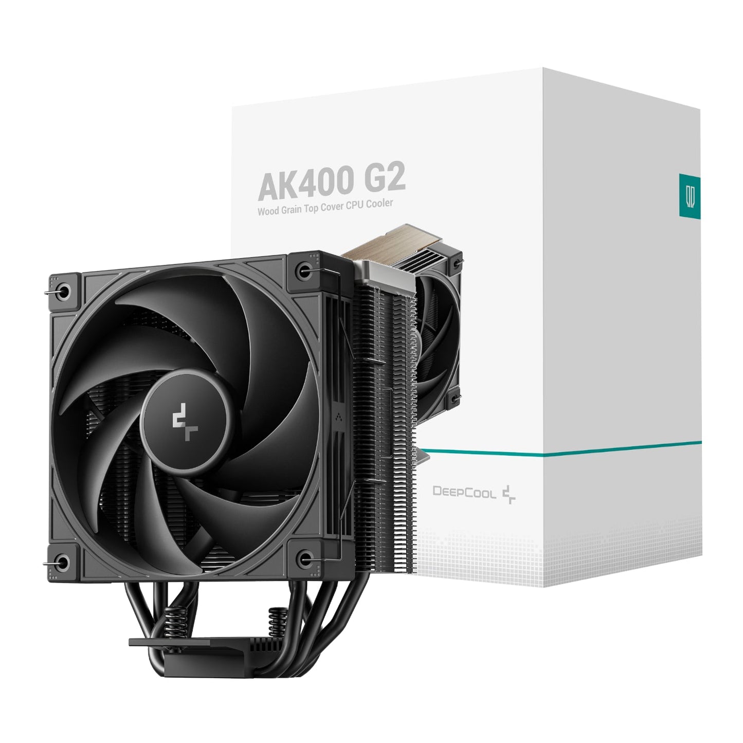 DeepCool AK400 G2 Dark 120mm CPU Air Cooler - Black | dynacor.co.za
