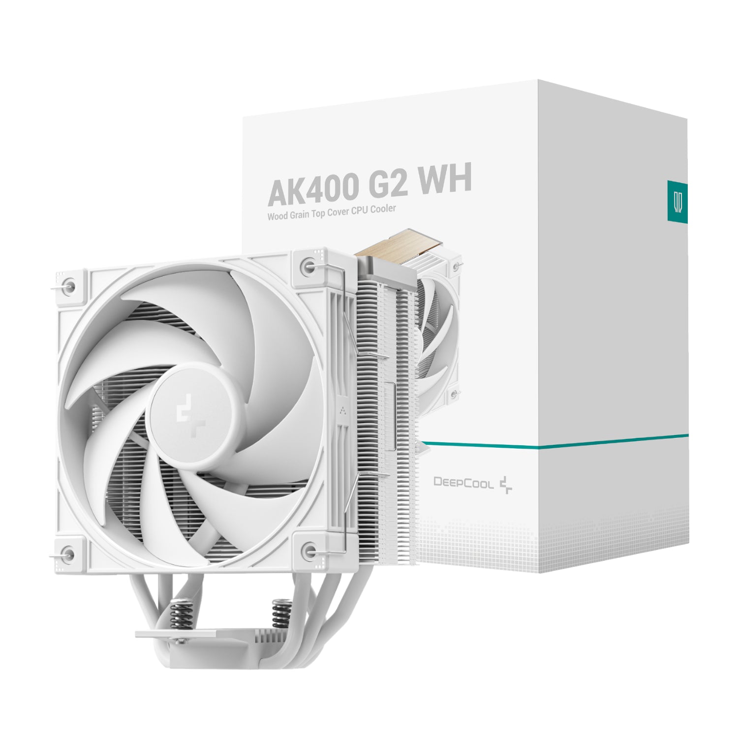 DeepCool AK400 G2 120mm CPU Air Cooler – White | dynacor.co.za