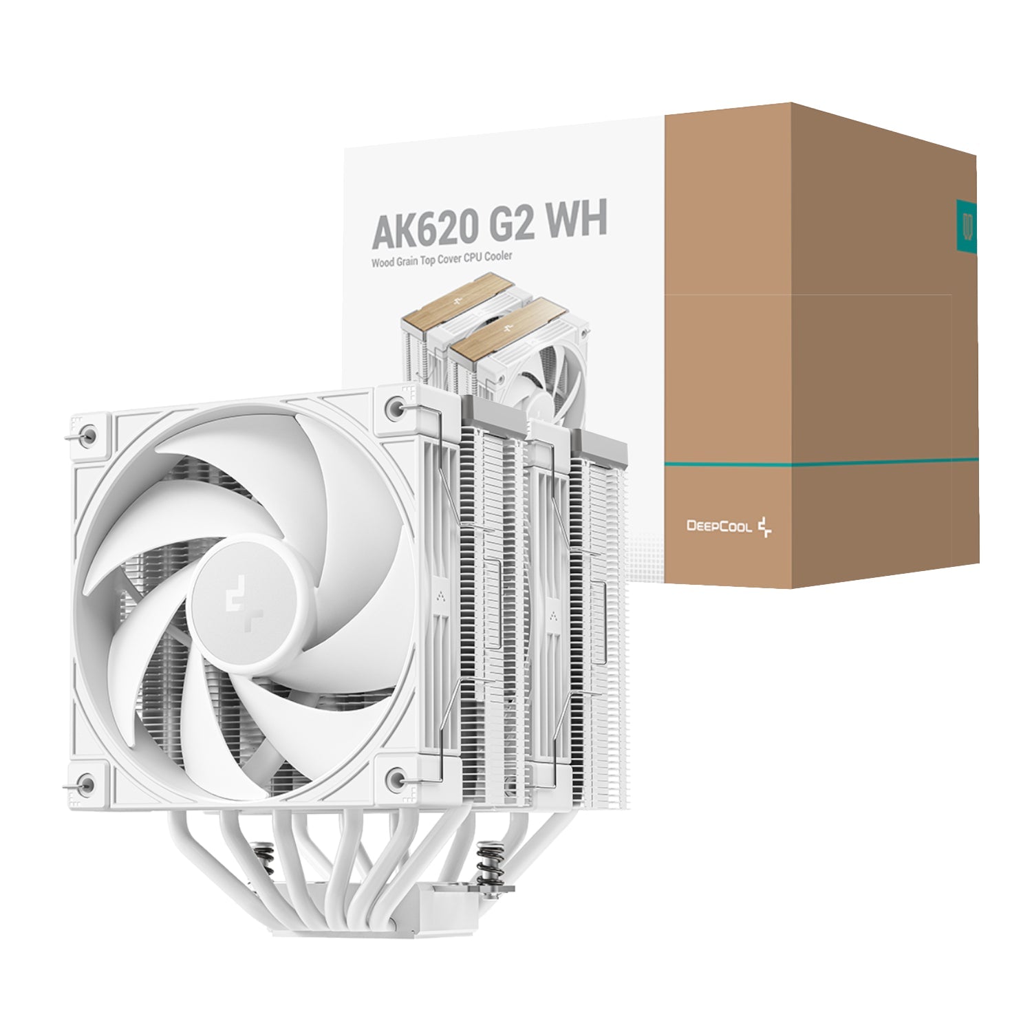 DeepCool AK620 G2 120mm CPU Air Cooler - White | dynacor.co.za