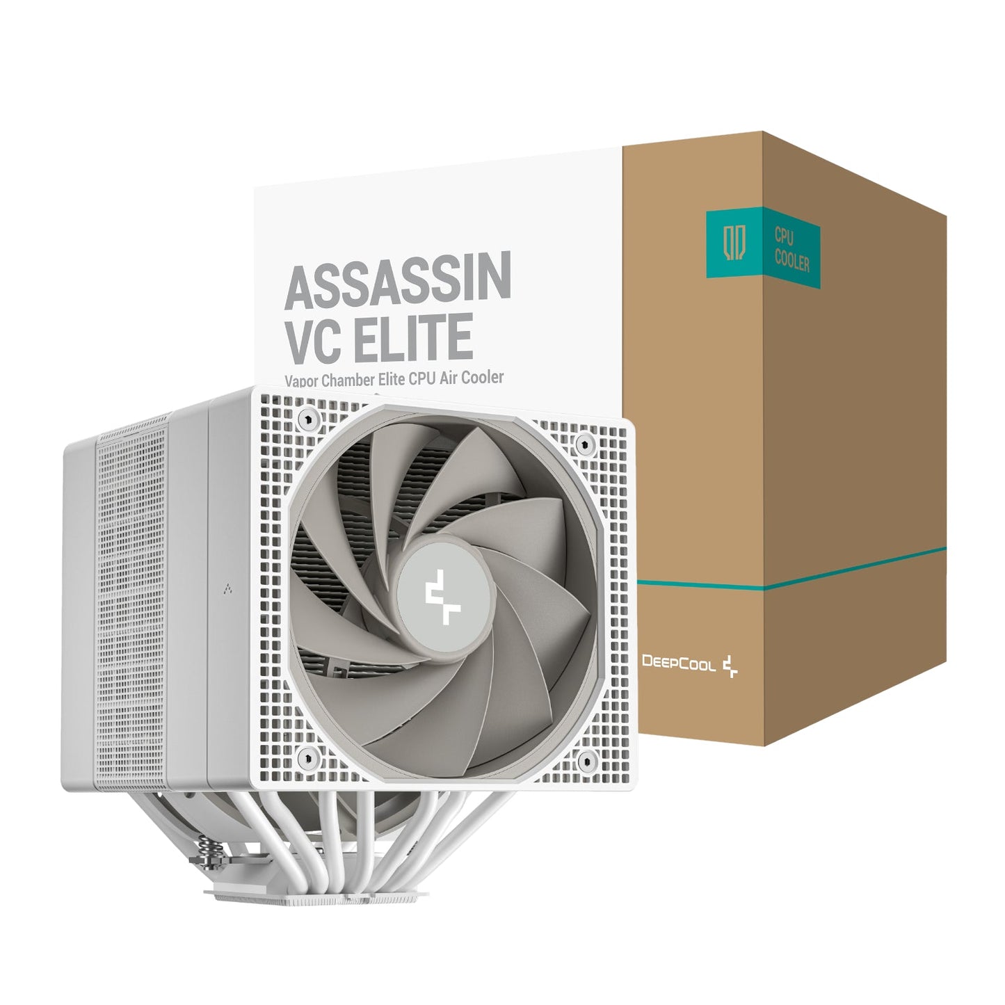 DeepCool ASSASSIN VC ELITE CPU Air Cooler - White | dynacor.co.za