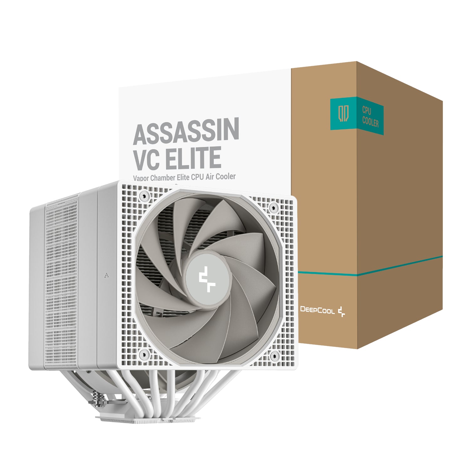 DeepCool ASSASSIN VC ELITE CPU Air Cooler - White | dynacor.co.za