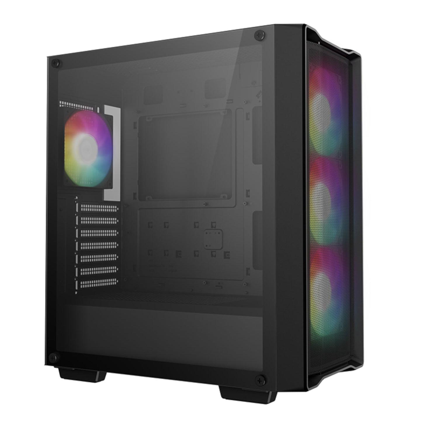 DeepCool CC560 MESH V2 ATX Mid Tower Airflow Gaming Chassis – Black | dynacor.co.za
