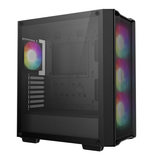 DeepCool CC560 MESH V2 ATX Mid Tower Airflow Gaming Chassis – Black | dynacor.co.za