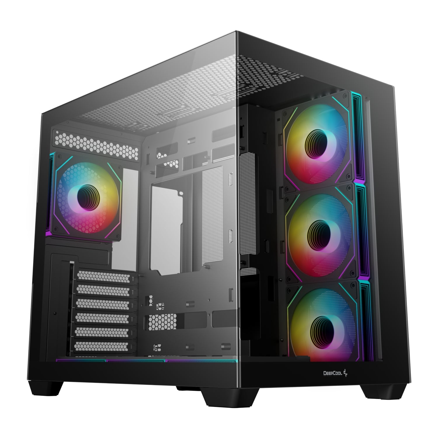DeepCool CG530 4F ARGB ATX Gaming Chassis - Black | dynacor.co.za