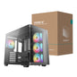 DeepCool CG530U 4F ATX Gaming Chassis - Black | dynacor.co.za