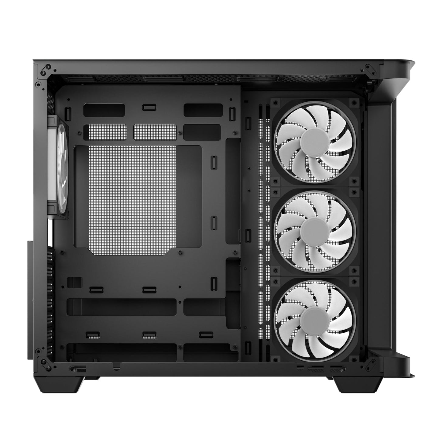 DeepCool CG530U 4F ATX Gaming Chassis - Black | dynacor.co.za