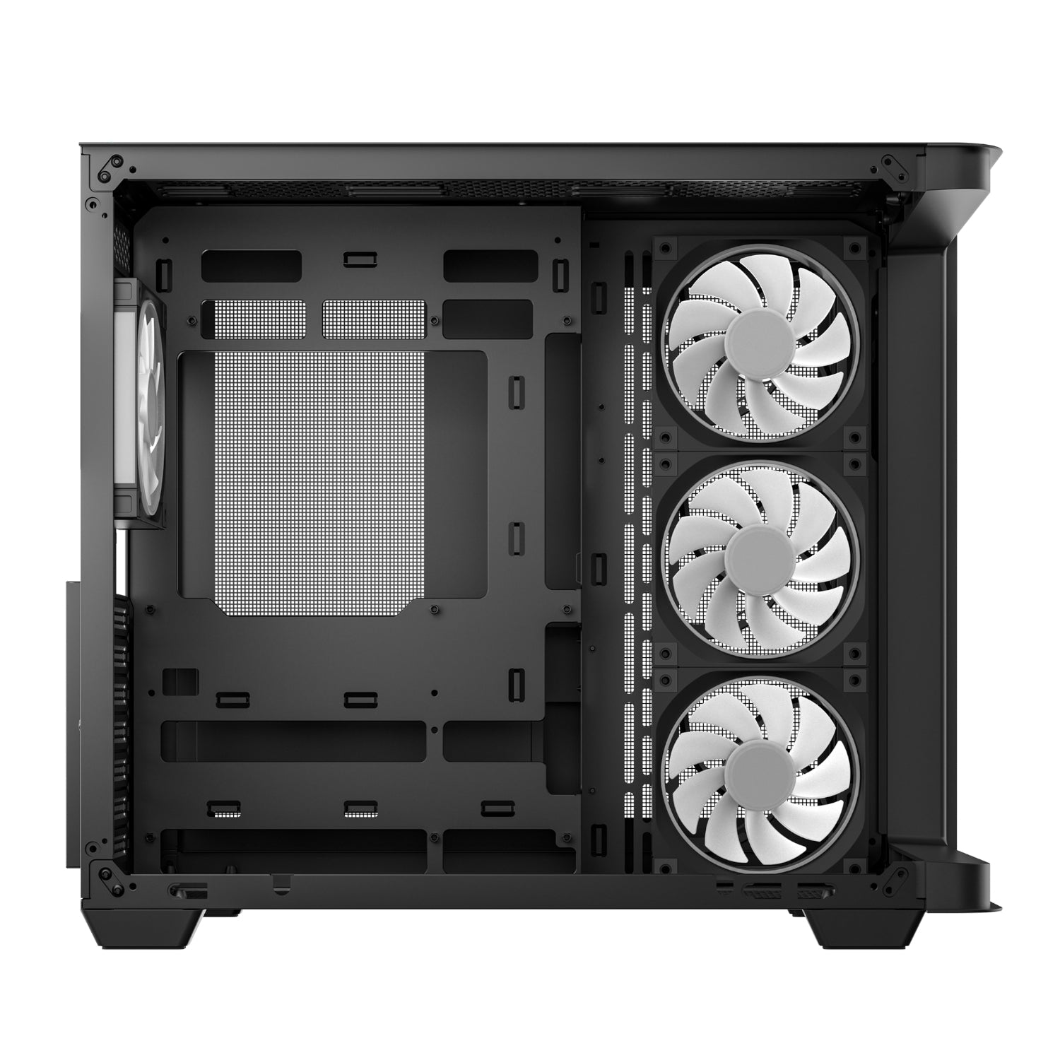 DeepCool CG530U 4F ATX Gaming Chassis - Black | dynacor.co.za
