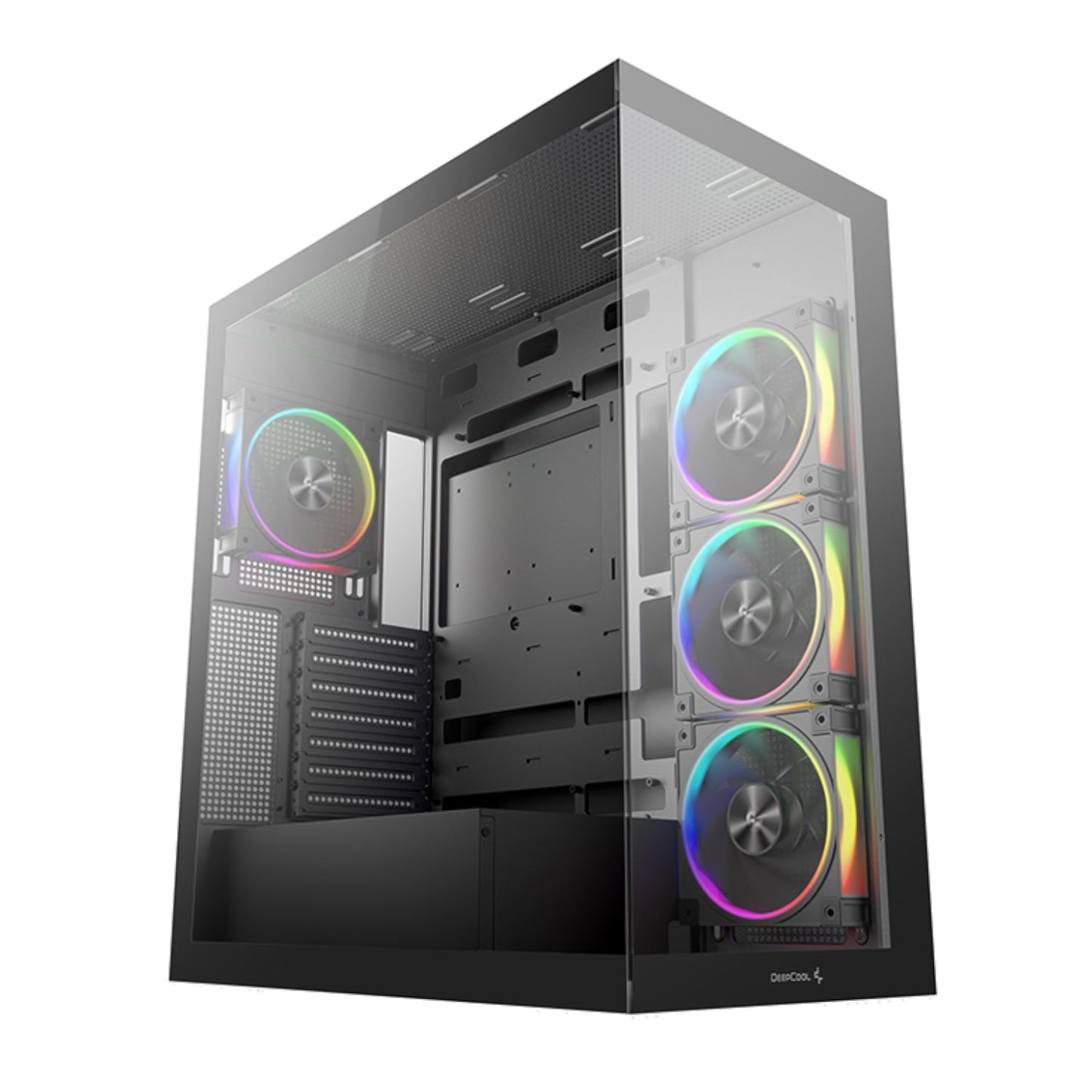 DeepCool CG580 4F V2 ARGB ATX Gaming Chassis - Black | dynacor.co.za