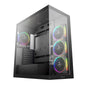 DeepCool CG580 4F V2 ARGB ATX Gaming Chassis - Black | dynacor.co.za