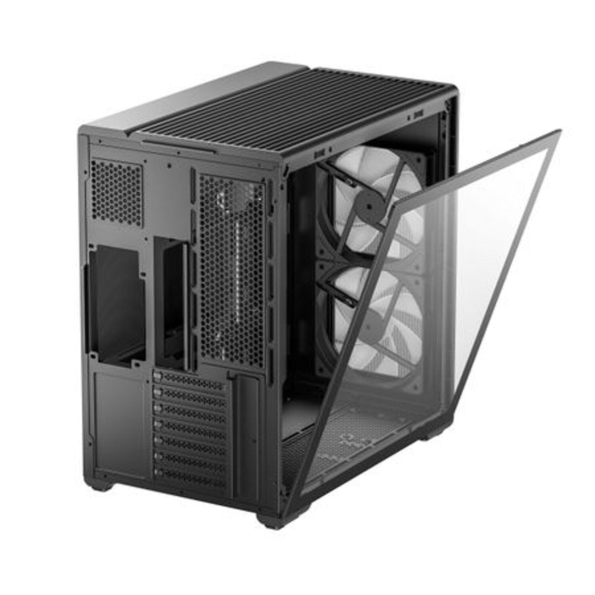 DeepCool CG590 Mesh 2F ATX ARGB Gaming Chassis - Black | dynacor.co.za