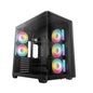 DeepCool CG590U 5F ATX ARGB Gaming Chassis - Black | dynacor.co.za