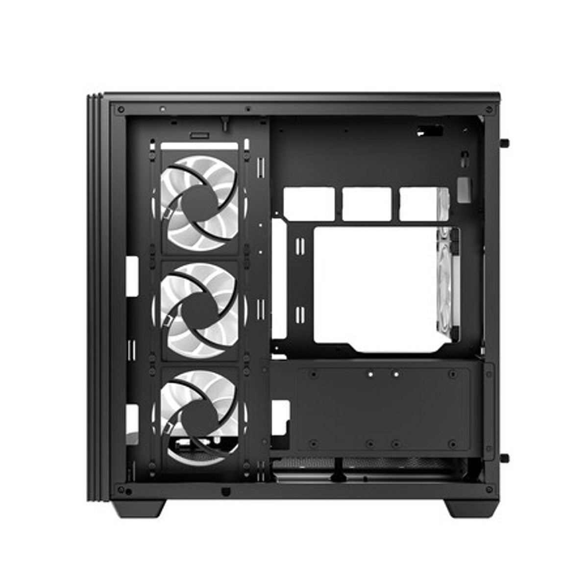 DeepCool CG590U 5F ATX ARGB Gaming Chassis - Black | dynacor.co.za