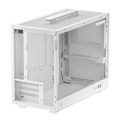DeepCool CH160 PLUS Micro-ATX Chassis - White | dynacor.co.za