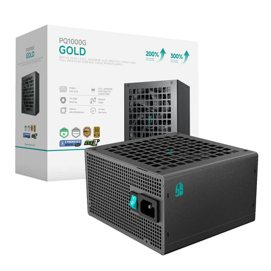 DeepCool Gamerstorm PQ1000G 1000W 80PLUS Gold Fully Modular Power Supply | dynacor.co.za