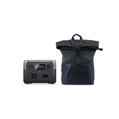 ECOFLOW RIVER 2 MAX Portable Power Station 512Wh battery 500W output 220W Solar Charger - SA Socket | dynacor.co.za