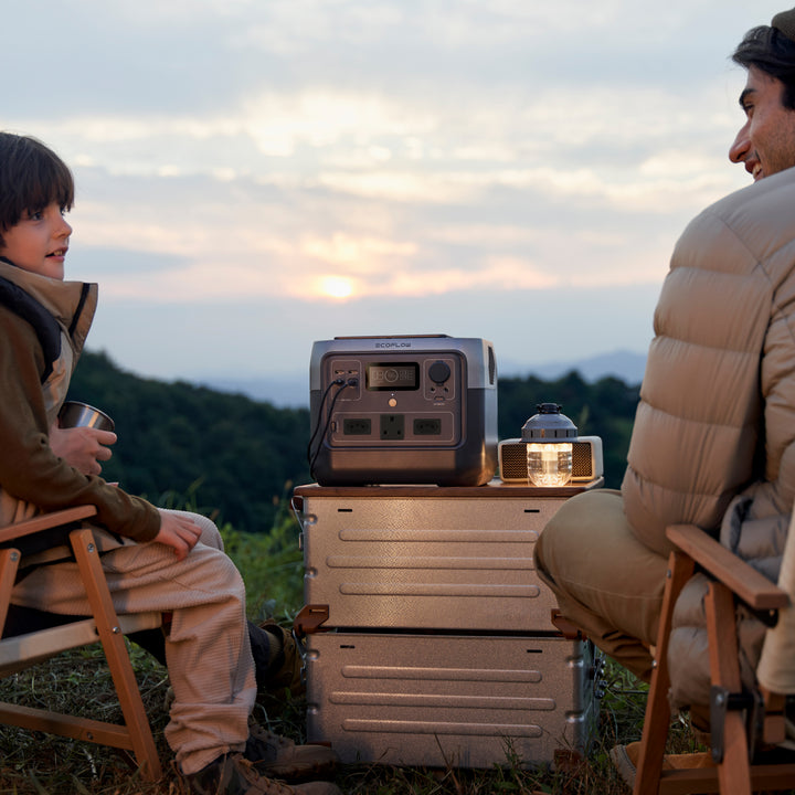 ECOFLOW RIVER 2 PRO Portable Power Station 768Wh battery 800W output 220W Solar Charger - SA Socket | dynacor.co.za