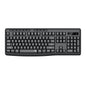 Redragon BK-7367 Full-size Ergonomic Wireless Membrane Office Keyboard - Black | dynacor.co.za