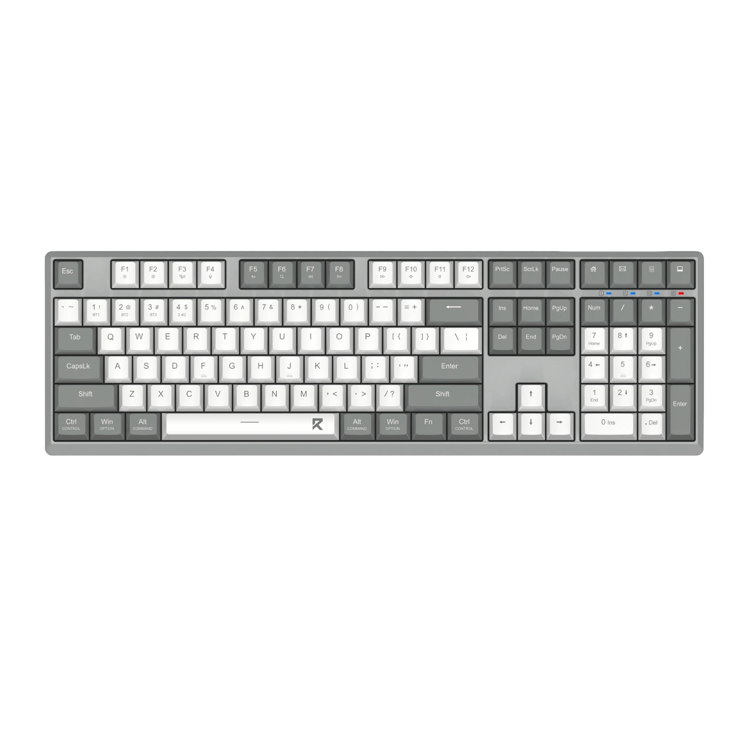Redragon BK-7485 Wireless Office Keyboard - Grey | dynacor.co.za