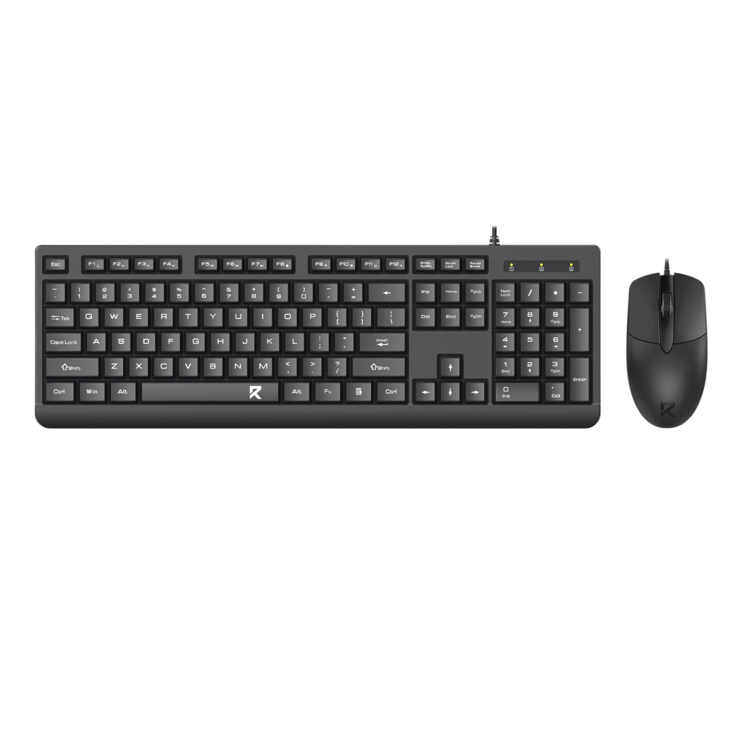 Redragon BS-7543 Wired Keyboard and Mouse Combo - Black | dynacor.co.za