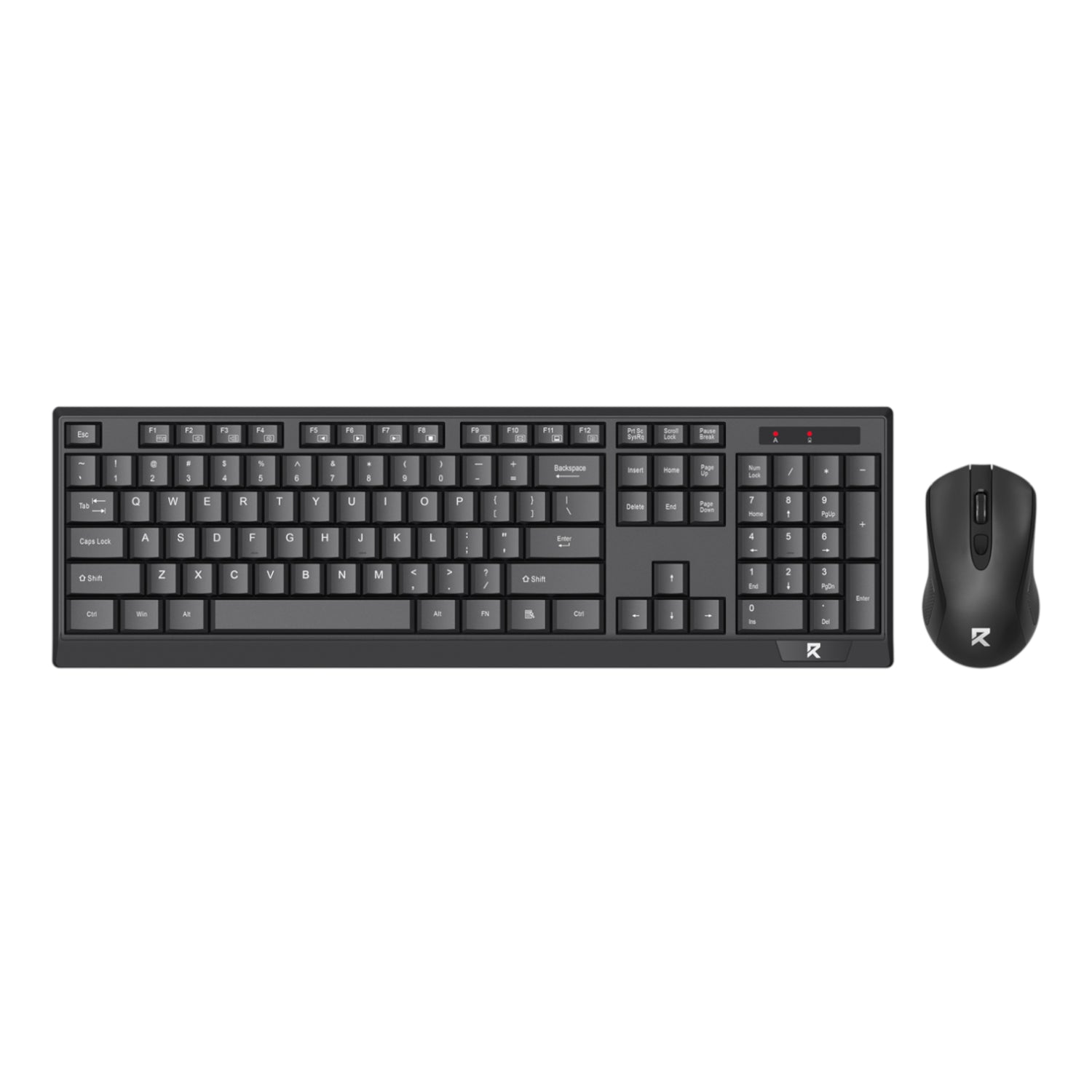 Redragon BS-8343A Wireless Keyboard and Mouse Combo - Black | dynacor.co.za