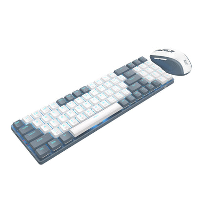 Redragon BS8772 Wireless Keyboard and Mouse Combo - Grey/White | dynacor.co.za