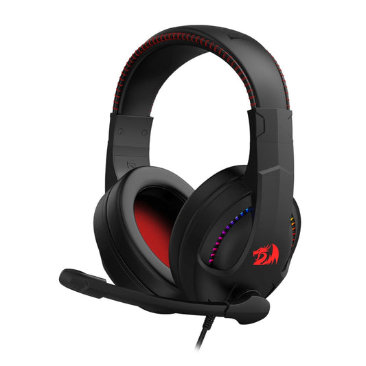 Redragon H211 CRONUS Surround Sound RGB Wired Gaming Headset - Black | dynacor.co.za
