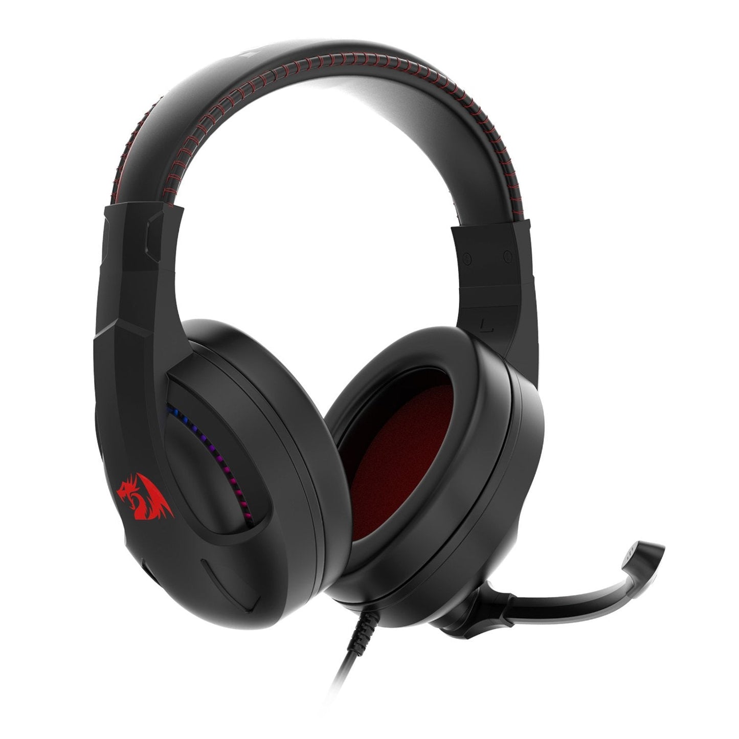 Redragon H211 CRONUS Surround Sound RGB Wired Gaming Headset - Black | dynacor.co.za