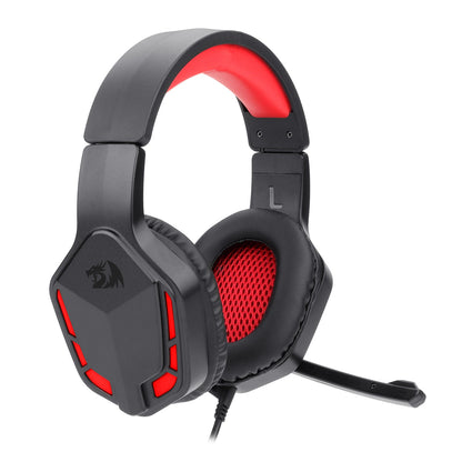 Redragon H220 THEMIS LED Wired Over-ear Gaming Headset – Black | dynacor.co.za