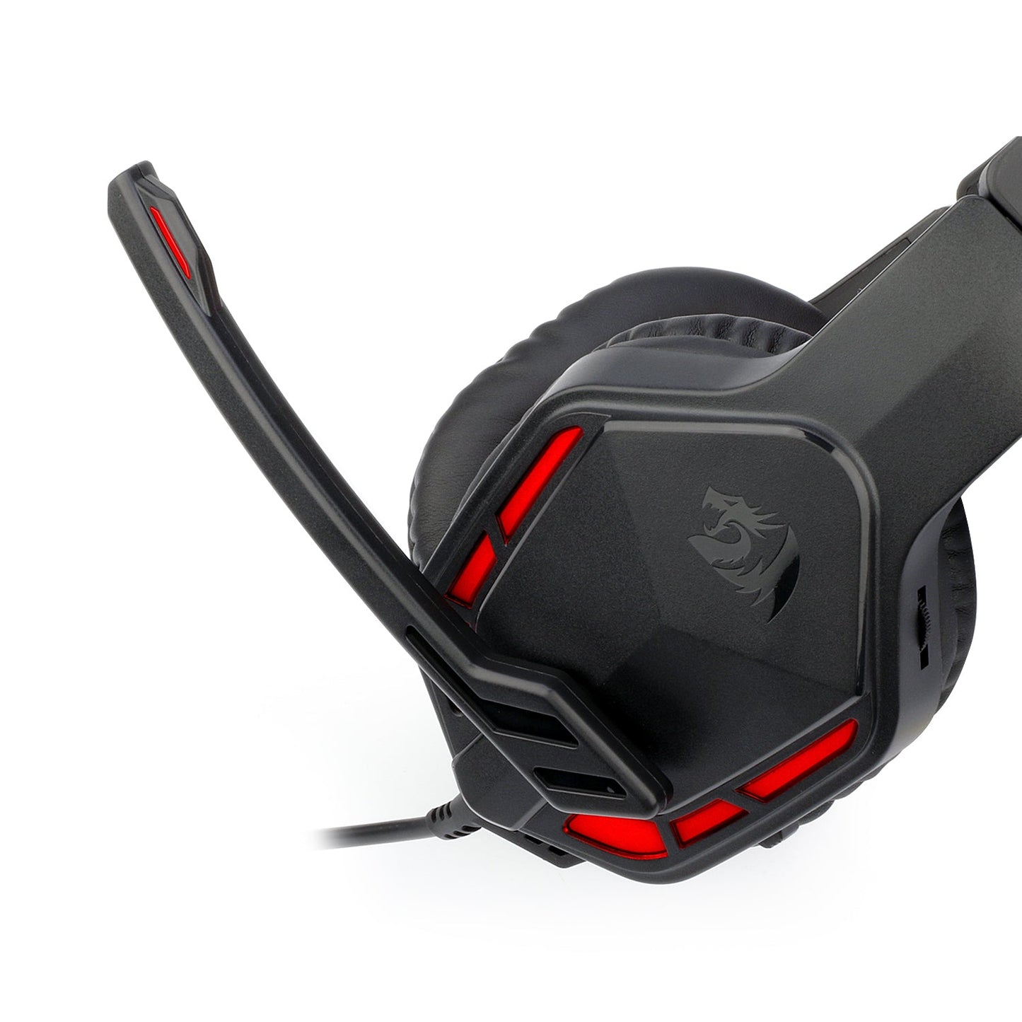 Redragon H220 THEMIS LED Wired Over-ear Gaming Headset – Black | dynacor.co.za