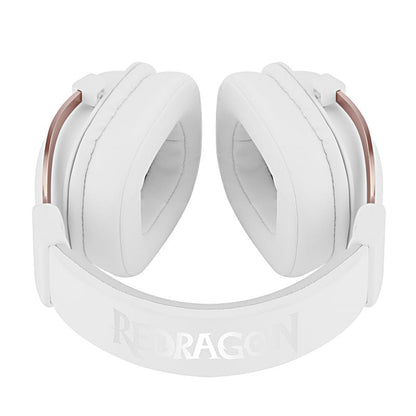 REDRAGON Over-Ear ZEUS 2 USB Gaming Headset - White | dynacor.co.za