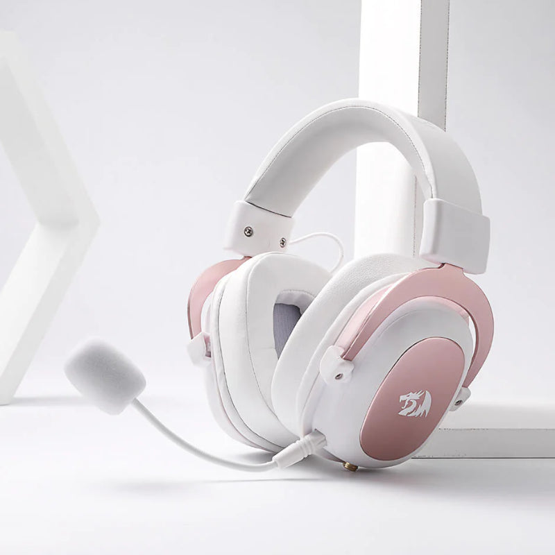 REDRAGON Over-Ear ZEUS 2 USB Gaming Headset - White | dynacor.co.za