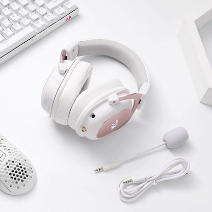REDRAGON Over-Ear ZEUS 2 USB Gaming Headset - White | dynacor.co.za