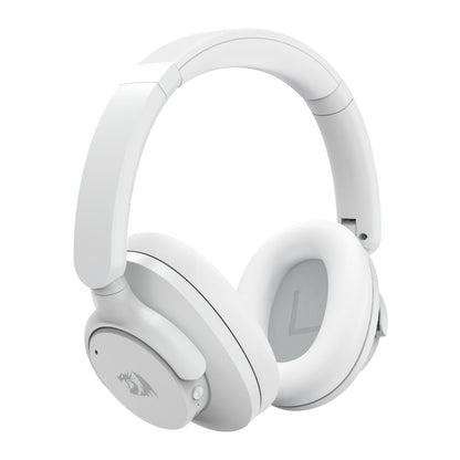 Redragon H610 VIBECORE ANC Bluetooth Wireless Over-ear Headphones – White | dynacor.co.za