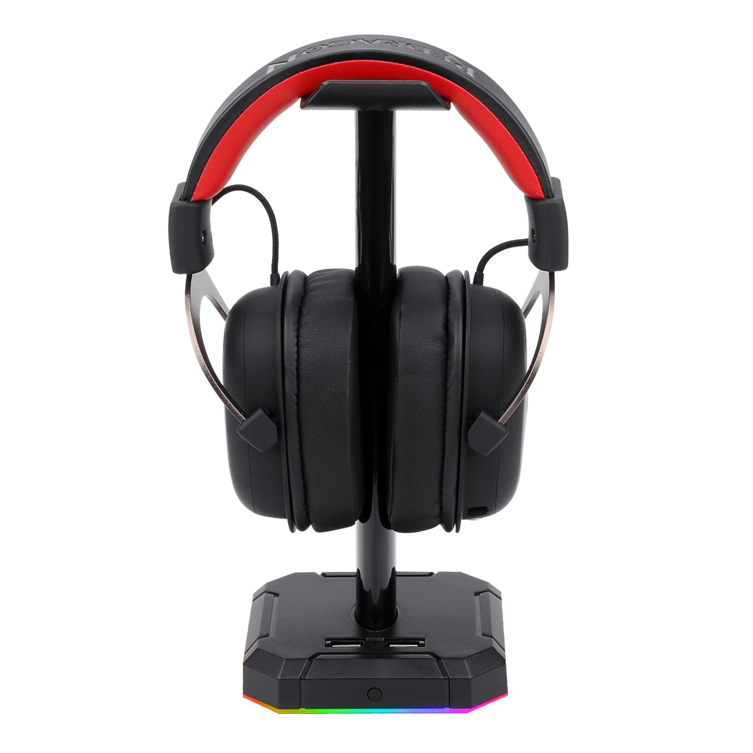 Redragon HA300 Scepter Pro RGB Headset Stand with USB Hub (4 x USB 2.0, RGB Lighting) | dynacor.co.za
