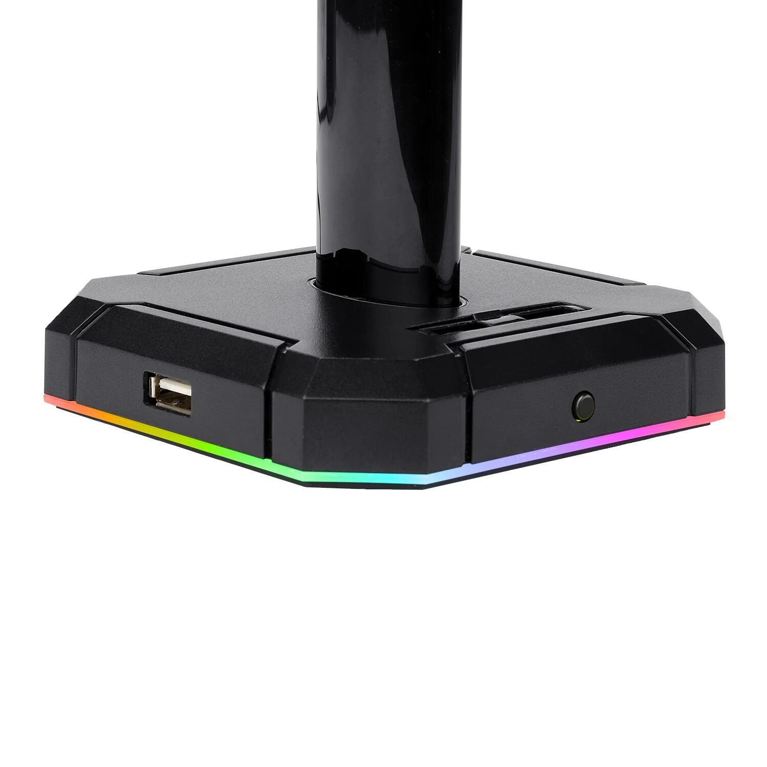 Redragon HA300 Scepter Pro RGB Headset Stand with USB Hub (4 x USB 2.0, RGB Lighting) | dynacor.co.za