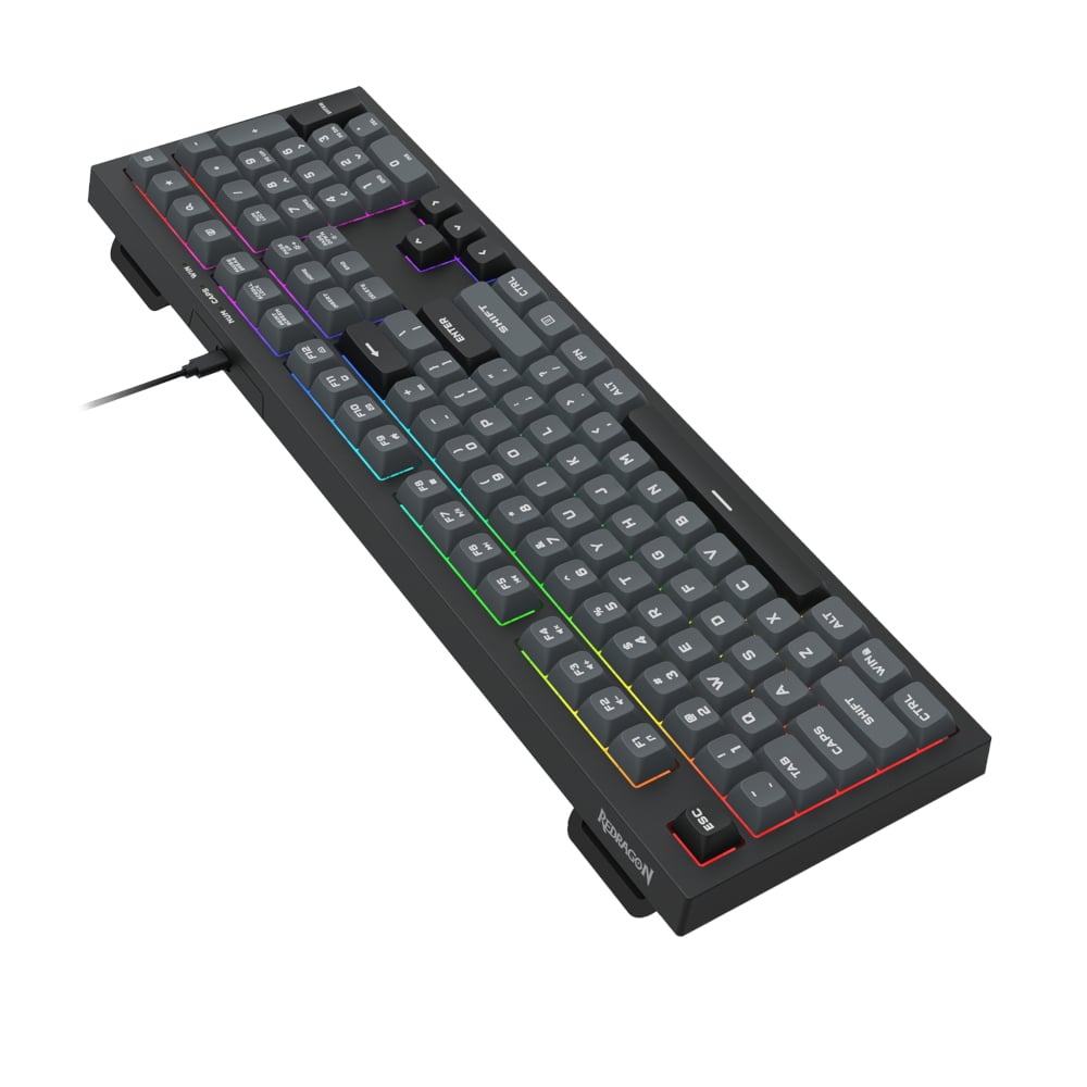 REDRAGON CRUX Membrane Gaming Keyboard - Black | dynacor.co.za