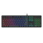 Redragon K521 Upgrade Rainbow LED 104-Key Membrane Gaming Keyboard | dynacor.co.za