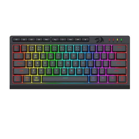 Redragon SHIVA K522 PRO RGB Wireless Gaming Keyboard- Black | dynacor.co.za