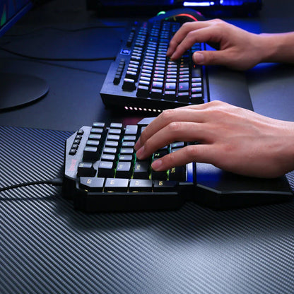 Redragon K585 DITI ELITE PRO RGB 40% Wireless Mechanical Gaming Keyboard - Blue Switches | dynacor.co.za