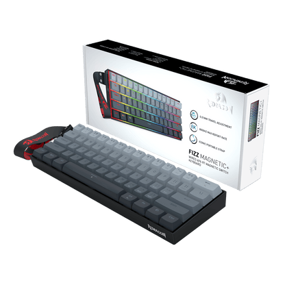 Redragon FIZZ Magnetic+ Wired 60% Gaming Keyboard | dynacor.co.za