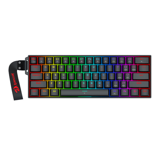 Redragon FIZZ Magnetic Plus 60% RGB Gaming Keyboard - Black | dynacor.co.za