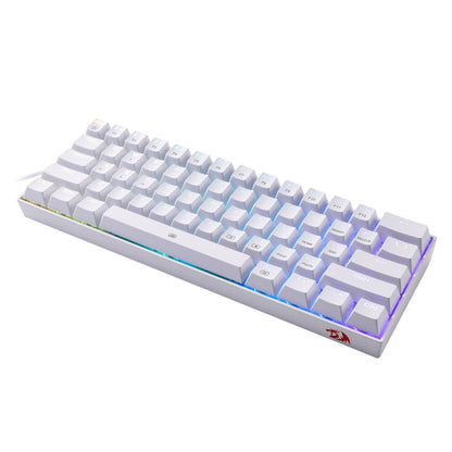 REDRAGON DRAGONBORN Wired Mechanical Keyboard RGB 67Key Design - White | dynacor.co.za