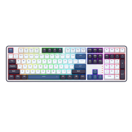 Redragon K689 WYVERN RGB Wired Mechanical Keyboard - White/Black | dynacor.co.za